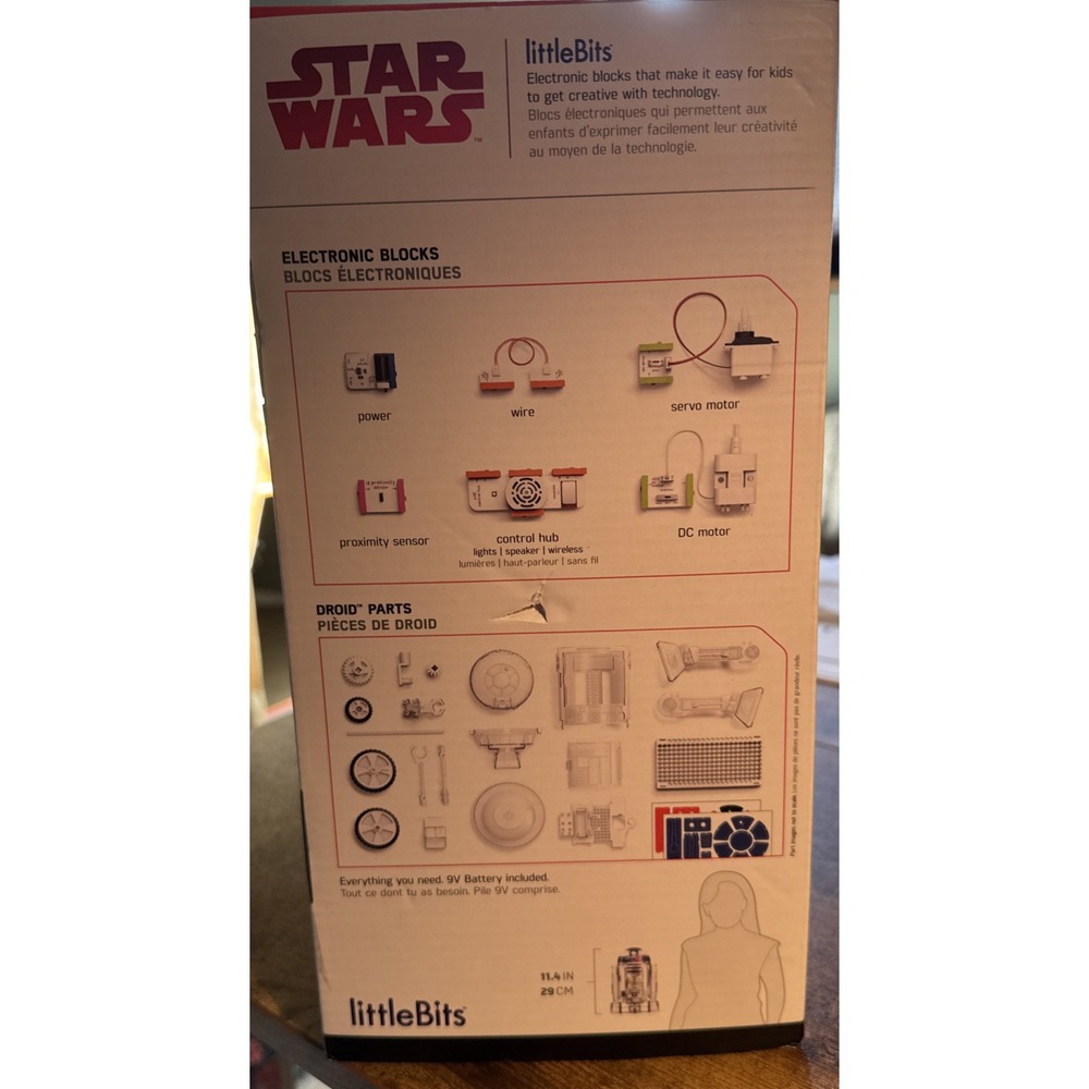 Star Wars Little Bits Droid Inventor Kit R2-D2 Build Robot Construction Tech Toy - Picture 6 of 7